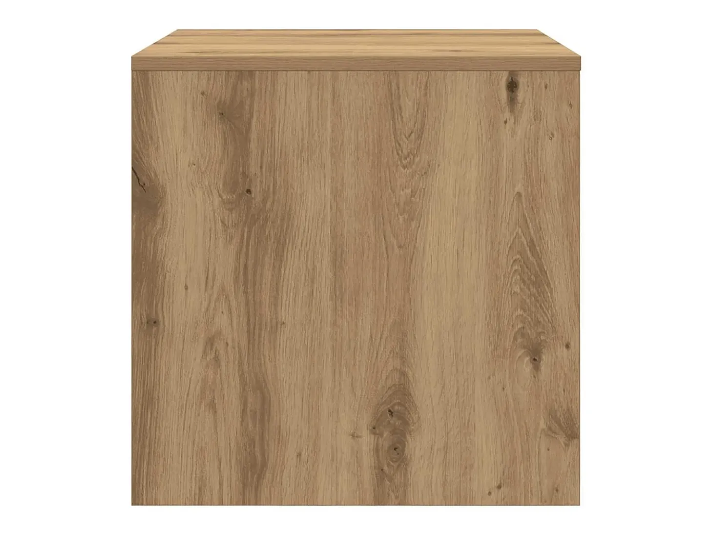 Mesas apilables 3 pzas madera contrachapada color roble artisan