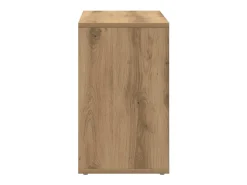 Mesas apilables 3 pzas madera contrachapada color roble artisan