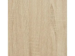 Mesas auxiliares 2 uds con estante roble sonoma 25,5x27x60 cm