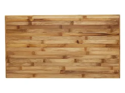 Mesita de centro de bambú 90x50x35 cm