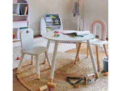 Mesita mdf blanco 43x60x60cm
