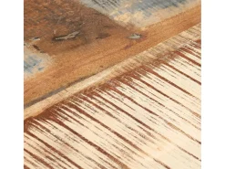 Mesitas auxiliares 2 unidades madera reciclada 31,5x24,5x64,5 cm