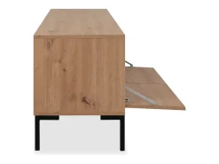 Meuble de TV de madera con armario NAVI