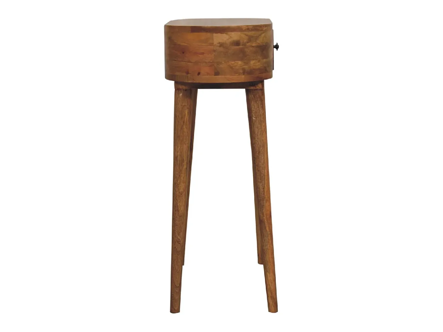 Mini consola de roble estilo Albion