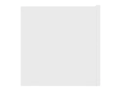 Mitchel Mueble para TV madera contrachapada blanco 80x30x30 cm