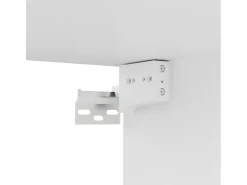 Mitchel Mueble para TV madera contrachapada blanco 80x30x30 cm