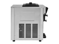 Máquina de Helado SucceBuy, Aparato de Helado Italiano 3 Sabores 18-28 L/h , para Cualquier Aventura de Acampada