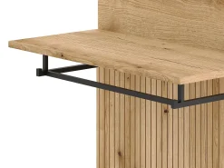 Mueble de entrada Nordic D roble evoke / tabilla / grafito 65 cm