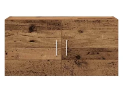 Mueble de pared madera vieja 80x39x40 cm madera de ingeniería