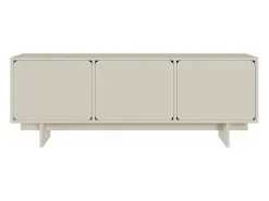 Mueble de televisión - 150 cm - gris - WUWU