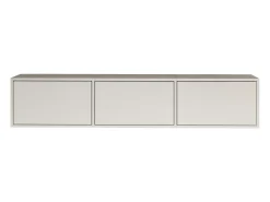 Mueble de TV con 3 puertas – blanco – 150 cm – FRAMME