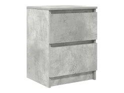 Mueble de TV de madera de ingeniería gris hormigón 40x35x54 cm