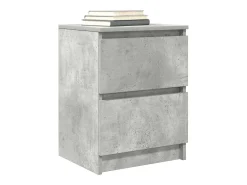 Mueble de TV de madera de ingeniería gris hormigón 40x35x54 cm