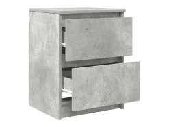 Mueble de TV de madera de ingeniería gris hormigón 40x35x54 cm