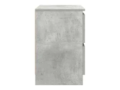 Mueble de TV de madera de ingeniería gris hormigón 40x35x54 cm