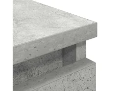 Mueble de TV de madera de ingeniería gris hormigón 40x35x54 cm