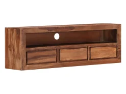 Mueble de TV de madera maciza de Sheesham 120x30x40 cm