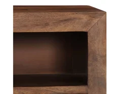 Mueble de TV de madera maciza de Sheesham 120x30x40 cm