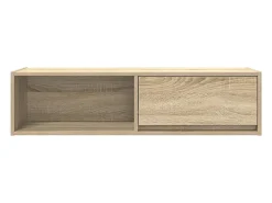 Mueble de TV de roble Sonoma 100x31x25,5cm Madera de ingeniería