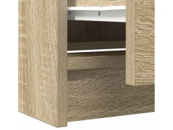 Mueble de TV de roble Sonoma 40x35x54 cm Madera de ingeniería