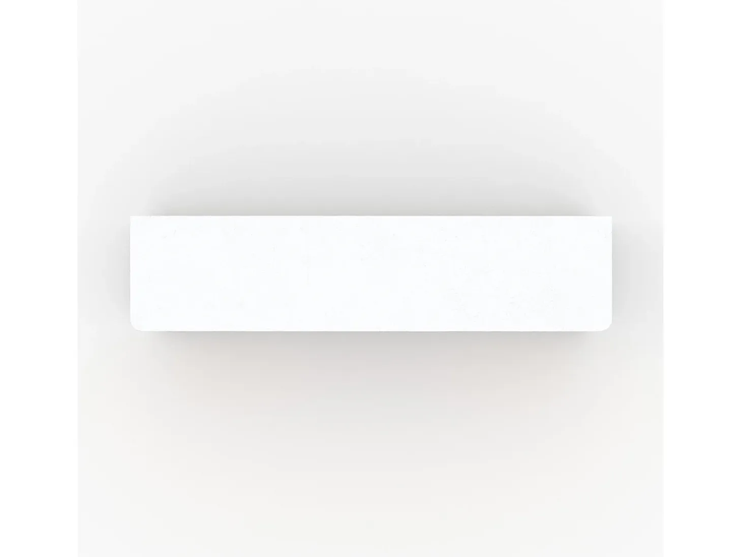 Mueble de TV en concreto blanco roto y madera de acacia 145 cm - Fira