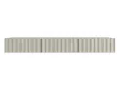 Mueble de TV flotante con 3 puertas - Beige - DANTAY de Pascal Morabito