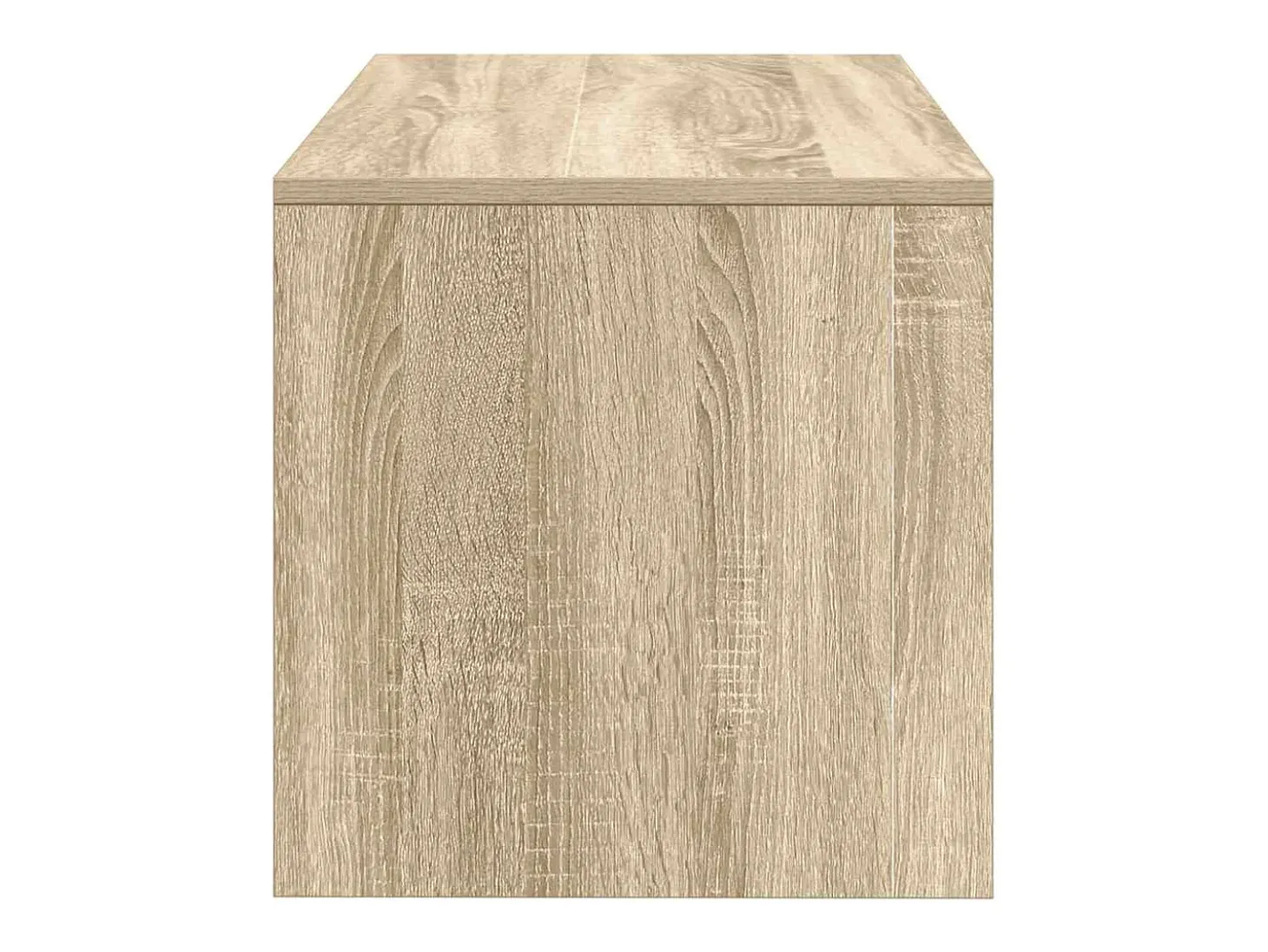 Mueble de TV madera contrachapada roble Sonoma 80x40x40cm