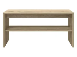 Mueble de TV madera contrachapada roble Sonoma 80x40x40cm