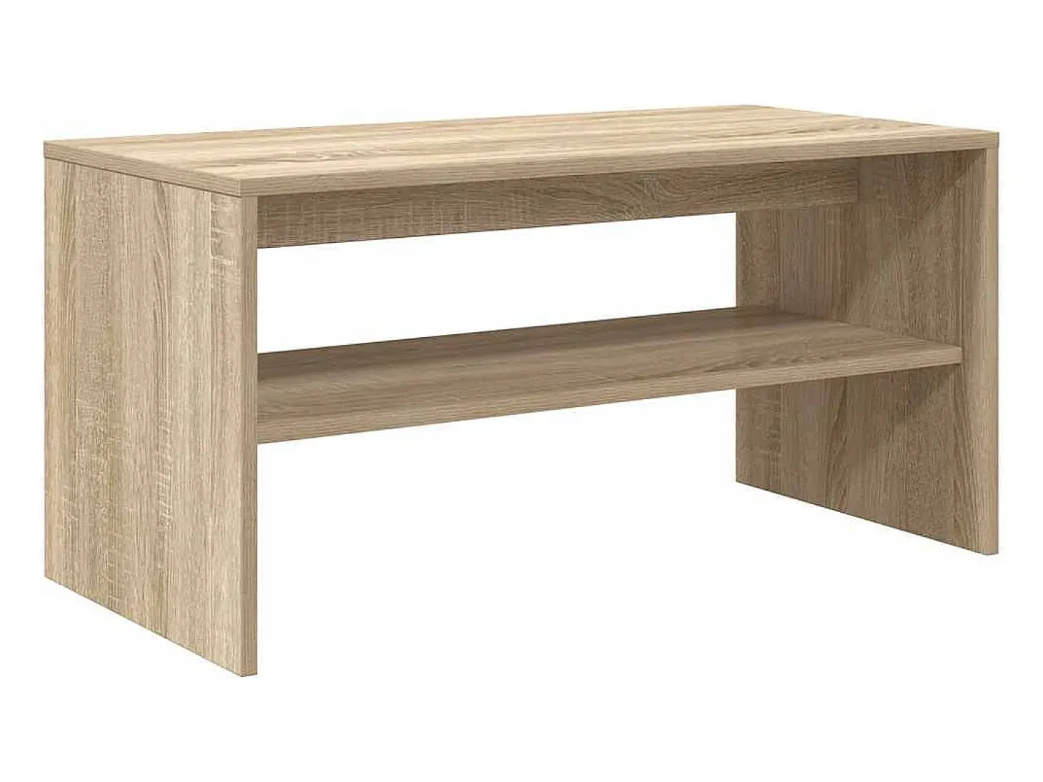 Mueble de TV madera contrachapada roble Sonoma 80x40x40cm