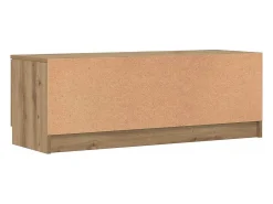 Mueble de TV madera contrachapada artisan roble 102x35x36,5 cm