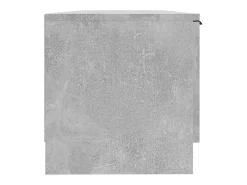Mueble de TV madera contrachapada gris hormigón 102x35x36,5 cm