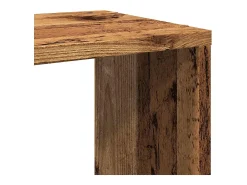 Mueble de TV madera de ingeniería envejecida 60x24x32 cm