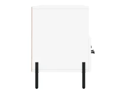 Mueble de TV madera de ingeniería blanco 102x36x50 cm