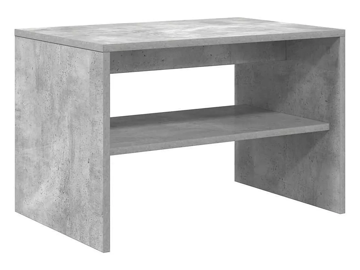 Mueble de TV madera de ingeniería gris hormigón 60x40x40 cm