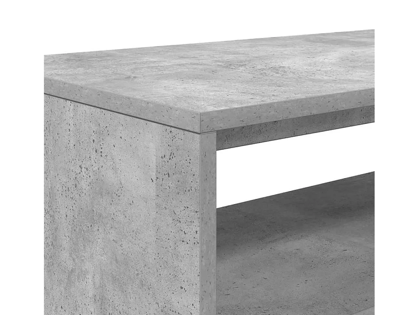 Mueble de TV madera de ingeniería gris hormigón 60x40x40 cm