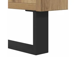 Mueble de TV madera de ingeniería roble artisan 150x30x44,5 cm