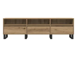 Mueble de TV madera de ingeniería roble artisan 150x30x44,5 cm