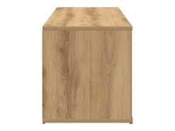 Mueble de TV madera de ingeniería roble artesanal 120x34x37 cm