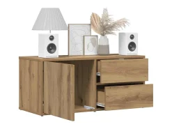 Mueble de TV madera de ingeniería roble artisan 80x34x35,5 cm