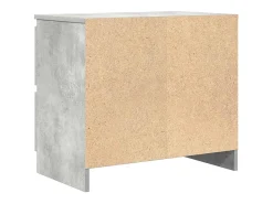 Mueble de TV madera de ingeniería gris hormigón 60x35x54 cm