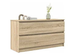 Mueble de TV madera de ingeniería roble Sonoma 100x35x54 cm