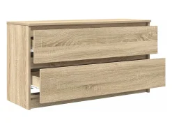 Mueble de TV madera de ingeniería roble Sonoma 100x35x54 cm