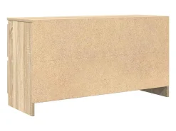Mueble de TV madera de ingeniería roble Sonoma 100x35x54 cm