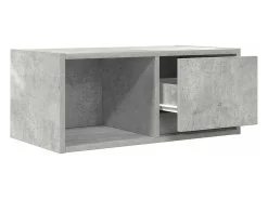 Mueble de TV madera de ingeniería gris hormigón 60x31x25,5 cm