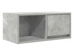 Mueble de TV madera de ingeniería gris hormigón 60x31x25,5 cm
