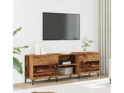 Mueble de TV madera de ingeniería envejecida 150x30x50 cm