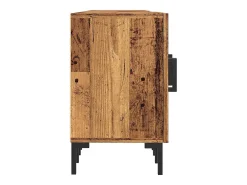 Mueble de TV madera de ingeniería envejecida 150x30x50 cm
