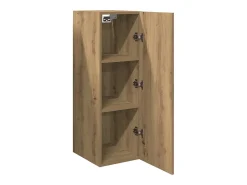 Mueble de TV madera de ingeniería roble artisan 30,5x30x90 cm