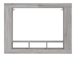 Mueble de TV madera de ingeniería gris Sonoma 152x22x113 cm