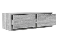 Mueble de TV madera de ingeniería gris Sonoma 80x31x25,5 cm